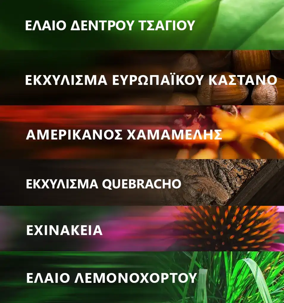 Τα ισχυρά συστατικά και η φυσική φόρμουλα 
